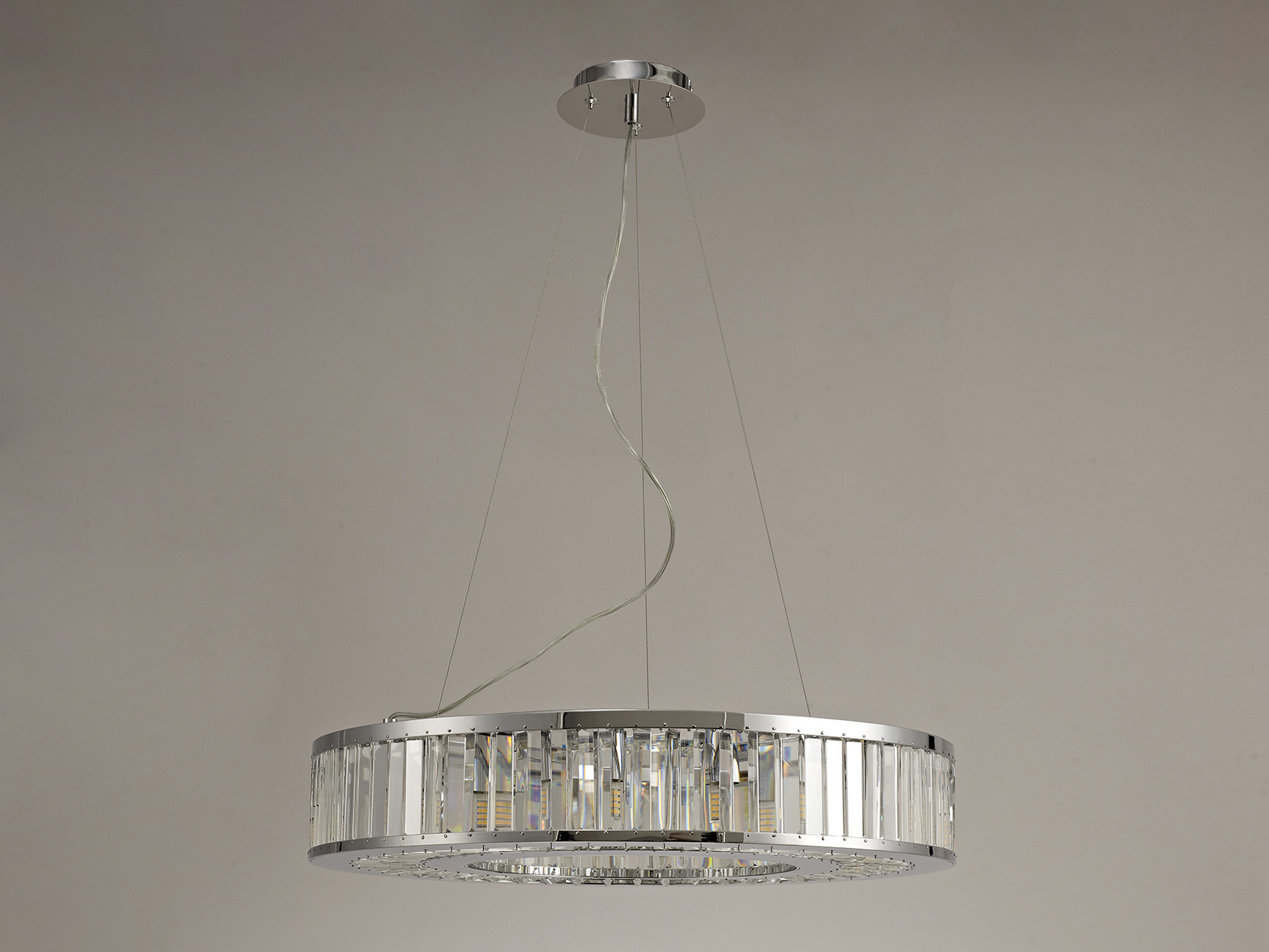 IL30079  Torre Crystal Pendant 9 Light